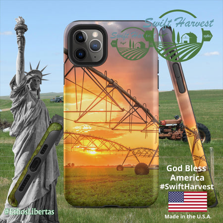 swiftharvest.net Matte / iPhone 11 Pro Max Swift Harvest Sprinkler Sunset Tough Case for iPhone®