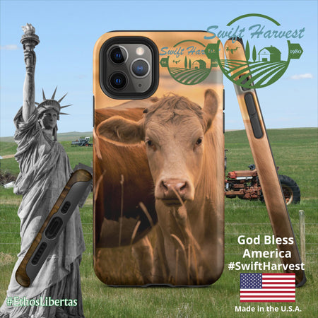 swiftharvest.net Matte / iPhone 11 Pro Swift Harvest Apollos Golden Cows Tough Case for iPhone®