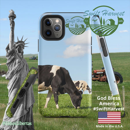 swiftharvest.net Matte / iPhone 11 Pro Swift Harvest Holy Cows Tough Case for iPhone®