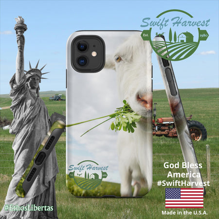 swiftharvest.net Matte / iPhone 11 Swift Harvest Goat Tough Case for iPhone®