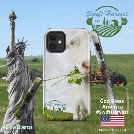 swiftharvest.net Matte / iPhone 12 mini Swift Harvest Goat Tough Case for iPhone®