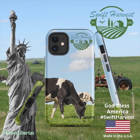 swiftharvest.net Matte / iPhone 12 mini Swift Harvest Holy Cows Tough Case for iPhone®