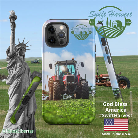 swiftharvest.net Matte / iPhone 12 Pro Swift Harvest Tractor Tough Case for iPhone®