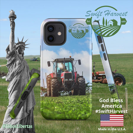 swiftharvest.net Matte / iPhone 12 Swift Harvest Tractor Tough Case for iPhone®