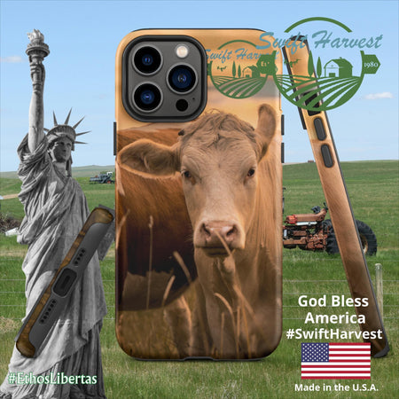 swiftharvest.net Matte / iPhone 13 Pro Max Swift Harvest Apollos Golden Cows Tough Case for iPhone®