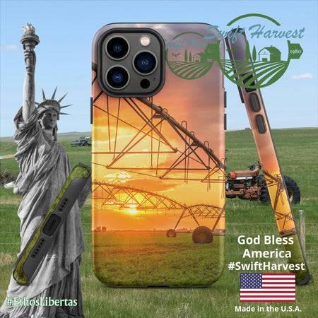 swiftharvest.net Matte / iPhone 13 Pro Max Swift Harvest Sprinkler Sunset Tough Case for iPhone®