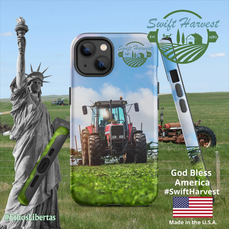 swiftharvest.net Matte / iPhone 13 Swift Harvest Tractor Tough Case for iPhone®