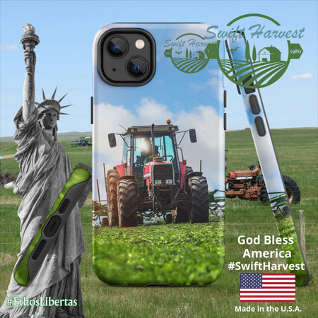 swiftharvest.net Matte / iPhone 14 Plus Swift Harvest Tractor Tough Case for iPhone®