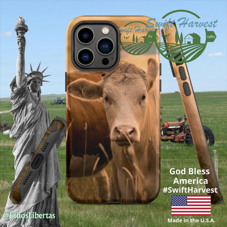 swiftharvest.net Matte / iPhone 14 Pro Max Swift Harvest Apollos Golden Cows Tough Case for iPhone®