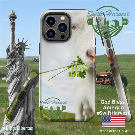 swiftharvest.net Matte / iPhone 14 Pro Max Swift Harvest Goat Tough Case for iPhone®