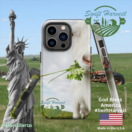 swiftharvest.net Matte / iPhone 14 Pro Swift Harvest Goat Tough Case for iPhone®