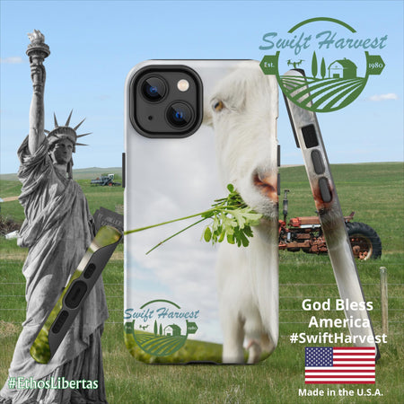 swiftharvest.net Matte / iPhone 14 Swift Harvest Goat Tough Case for iPhone®