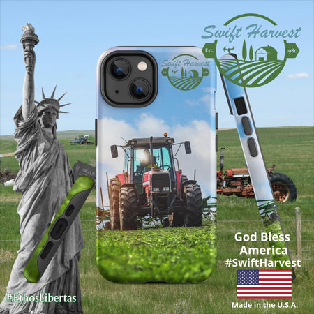 swiftharvest.net Matte / iPhone 14 Swift Harvest Tractor Tough Case for iPhone®