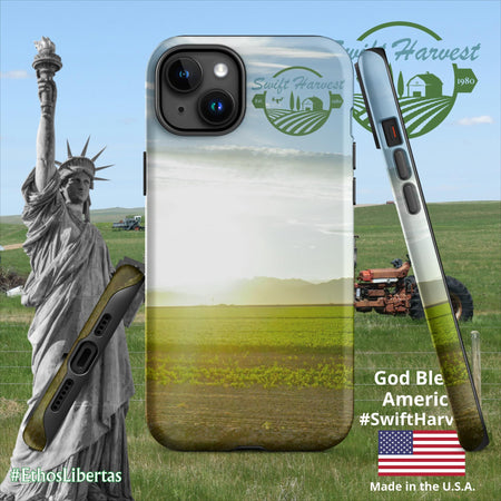 swiftharvest.net Matte / iPhone 15 Plus Swift Harvest Parker Valley Tough Case for iPhone®