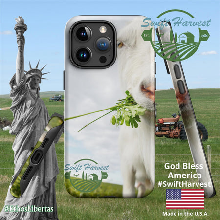 swiftharvest.net Matte / iPhone 15 Pro Max Swift Harvest Goat Tough Case for iPhone®