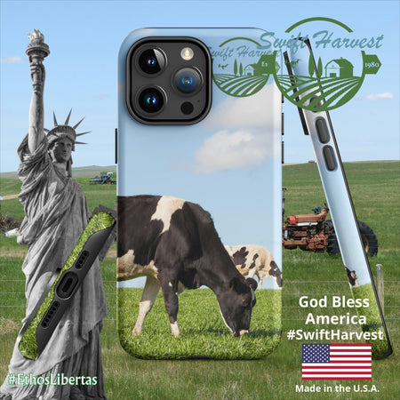 swiftharvest.net Matte / iPhone 15 Pro Max Swift Harvest Holy Cows Tough Case for iPhone®