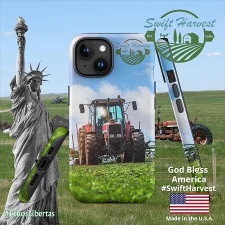 swiftharvest.net Matte / iPhone 15 Swift Harvest Tractor Tough Case for iPhone®