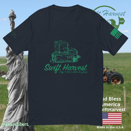 swiftharvest.net Midnight Navy / XS Hay!! Get it while it's green! Short Sleeve T-shirt