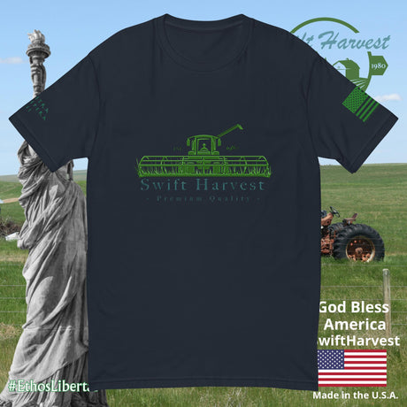 swiftharvest.net Midnight Navy / XS Swift Harvest Swather Short Sleeve T-shirt