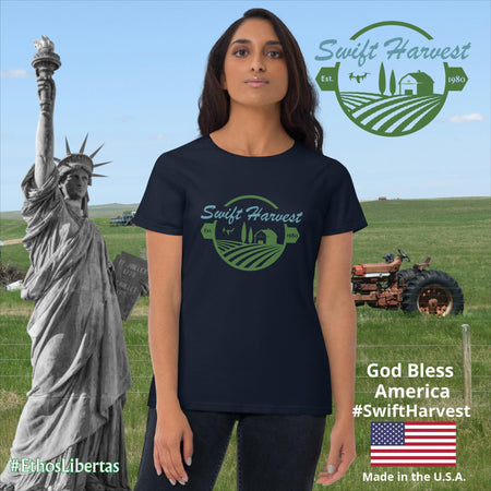 swiftharvest.net Navy / S Swift Harvest Women's short sleeve t-shirt