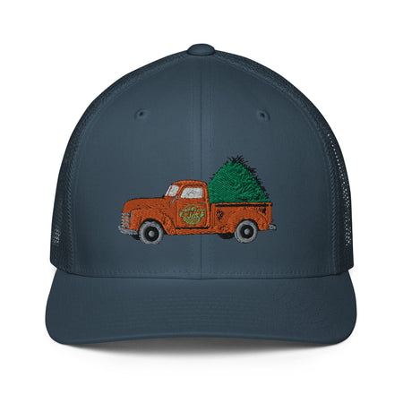 swiftharvest.net Navy Swift Harvest Hay Truck Closed-back trucker cap