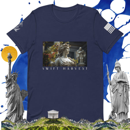 swiftharvest.net Navy / XS Harvest Goddess Demeter V1.0 Unisex t-shirt