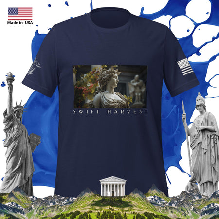 swiftharvest.net Navy / XS Harvest Goddess Demeter V1.1 Unisex t-shirt