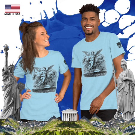 swiftharvest.net Ocean Blue / S Harvest Angel Unisex t-shirt