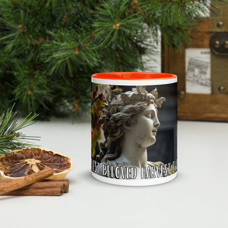 swiftharvest.net Orange / 11 oz Harvest Goddess Demeter Mug with Color Inside