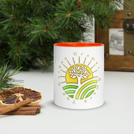 swiftharvest.net Orange / 11 oz The Golden Grower Award Mug with Color Inside