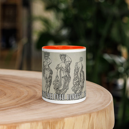 swiftharvest.net Orange / 11 oz The Triple Goddess Harvest Mug with Color Inside