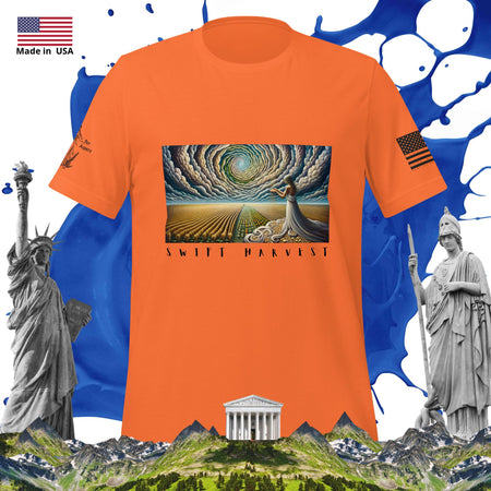 swiftharvest.net Orange / XS Bountiful Harvest Art Unisex t-shirt