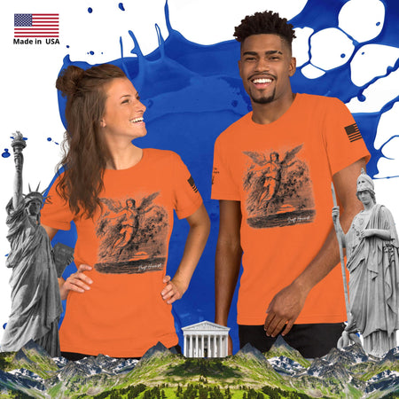 swiftharvest.net Orange / XS Harvest Angel Unisex t-shirt