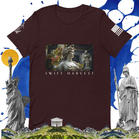 swiftharvest.net Oxblood Black / S Harvest Goddess Demeter V1.0 Unisex t-shirt