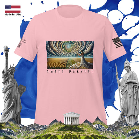 swiftharvest.net Pink / S Bountiful Harvest Art Unisex t-shirt