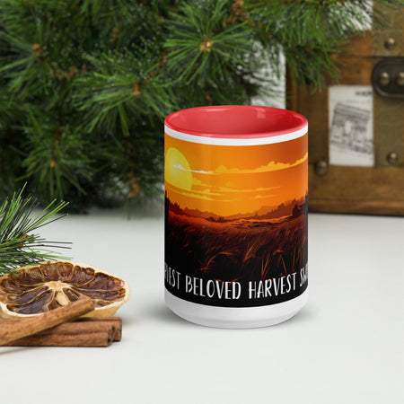 swiftharvest.net Red / 15 oz Harvest Sunset Mug with Color Inside