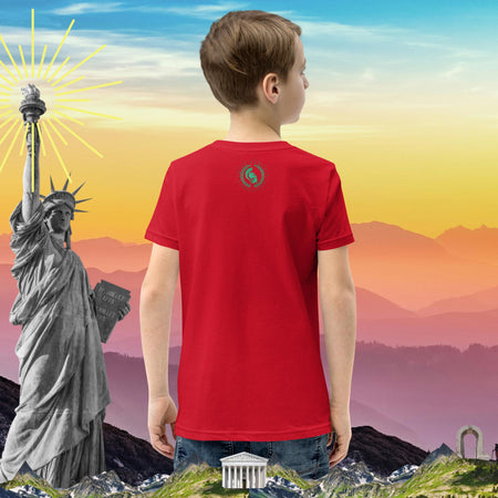 swiftharvest.net Red / S Sunset Harvest Boys Youth Short Sleeve T-Shirt