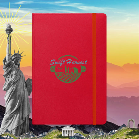 swiftharvest.net Red Swift Harvest Hardcover bound notebook