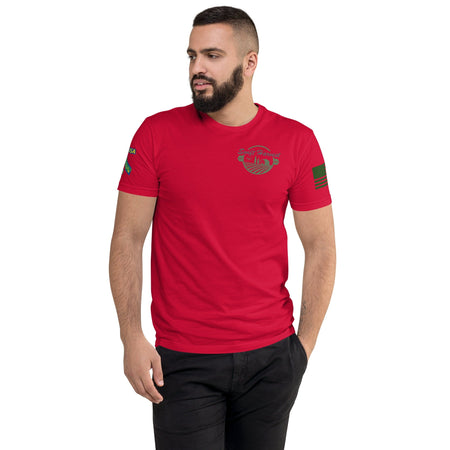 swiftharvest.net Red / XS ASC O+ AZ Short Sleeve T-shirt