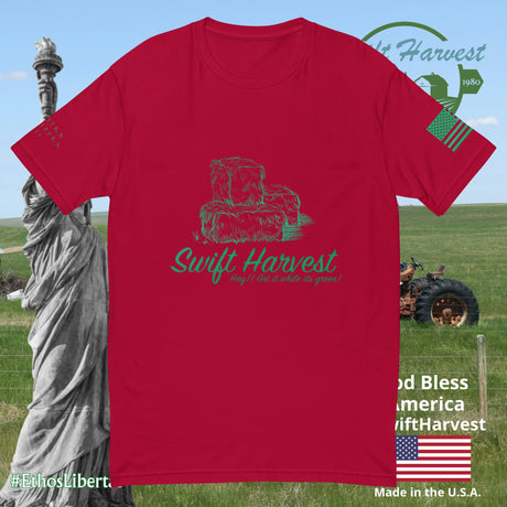 swiftharvest.net Red / XS Hay!! Get it while it's green! Short Sleeve T-shirt