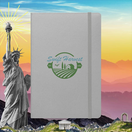 swiftharvest.net Silver Swift Harvest Hardcover bound notebook