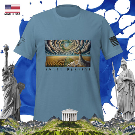 swiftharvest.net Steel Blue / XS Bountiful Harvest Art Unisex t-shirt