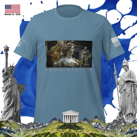 swiftharvest.net Steel Blue / XS Harvest Goddess Demeter V1.1 Unisex t-shirt