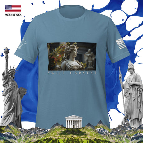 swiftharvest.net Steel Blue / XS Harvest Goddess Demeter V1.1 Unisex t-shirt