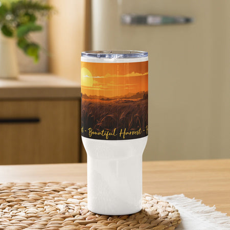 swiftharvest.net Sunset Harvest Travel mug with a handle