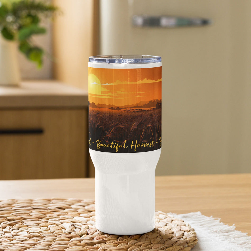 swiftharvest.net Sunset Harvest Travel mug with a handle