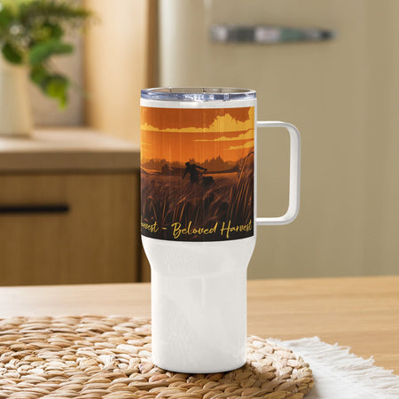 swiftharvest.net Sunset Harvest Travel mug with a handle