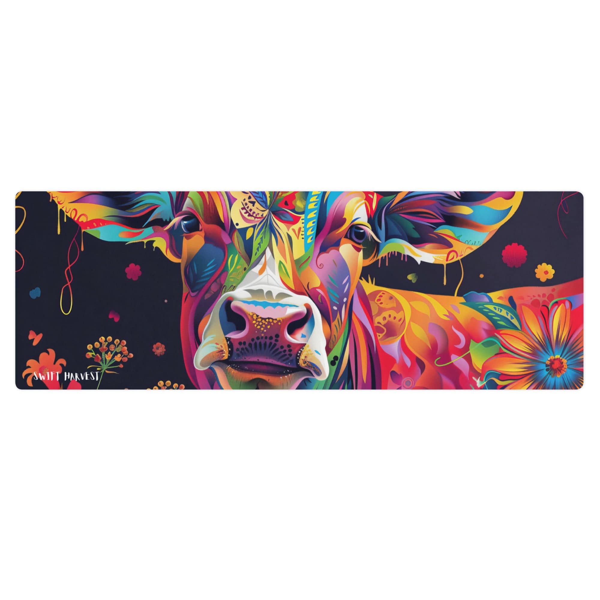 swiftharvest.net Swift Harvest Cow Yoga mat