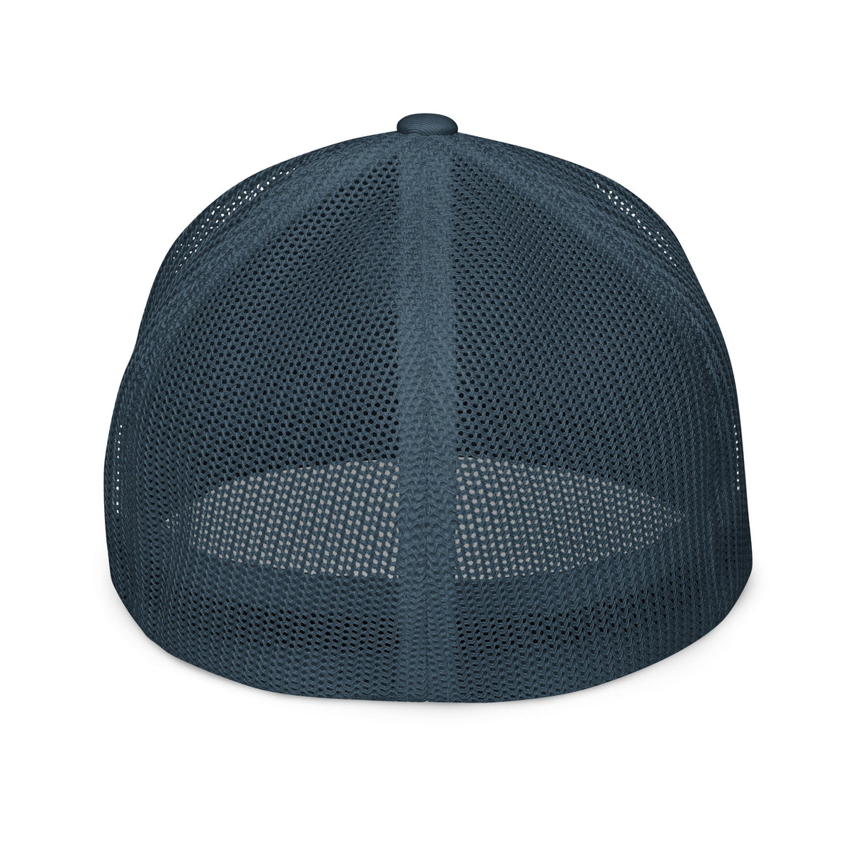 swiftharvest.net Swift Harvest Dark Blue Truck with Hay Closed-back trucker cap