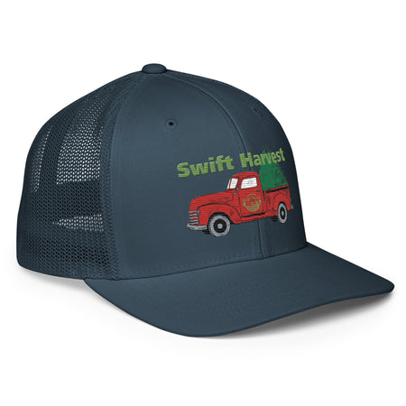 swiftharvest.net Swift Harvest Hay Tuck Red Closed-back trucker cap